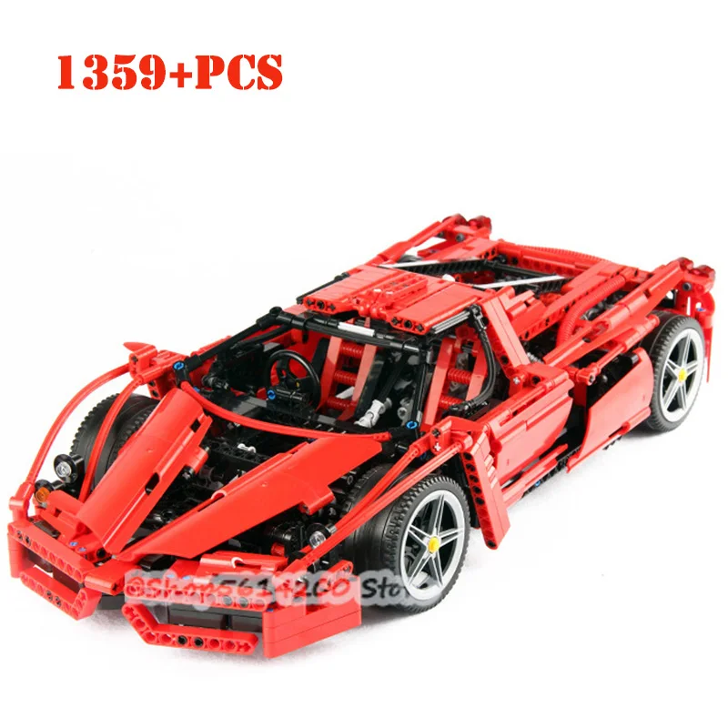 1359 шт. Racers ферраред Энзо супер автомобиль масштаб 1:10 спортивный комплект Enzo