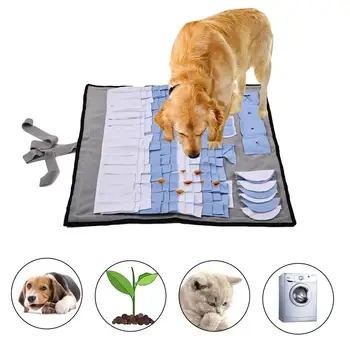 

Pet Dog Feeding Mat Dog Snuff Pad Small / Big Dog Training Mat Pet Training Blanket Work Suitable For All Dogs Pet Products New