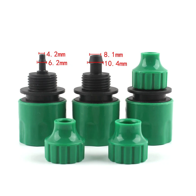 2*4/7mm 8/11mm Pipe Fitting Tap Adaptor Connector Gardening Water Hose Tool Set 