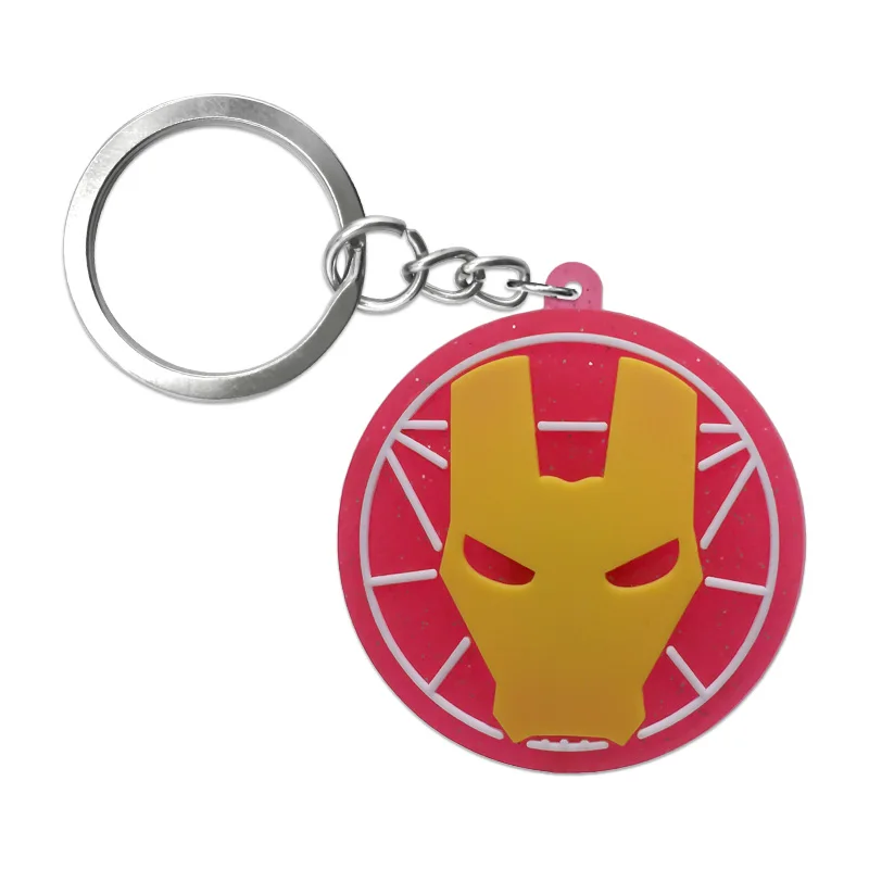 2 шт. ПВХ брелок мультфильм Микки Минни аниме фигурка брелок для ключей детская игрушка брелок для ключей модный брелок подарочные сумки декор - Цвет: 7012-21