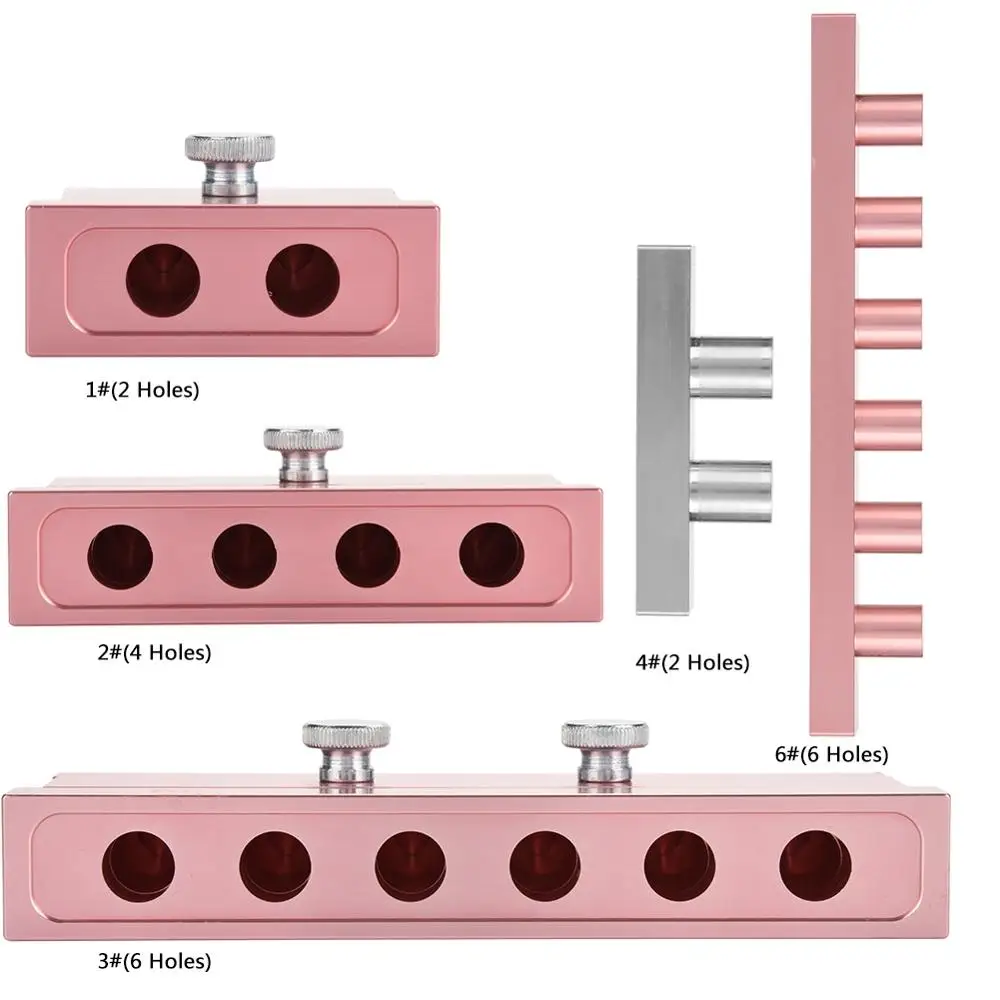 Помада сделай сам из алюминиевого сплава с 2/4 отверстиями двойное использование