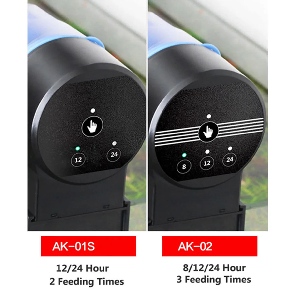 AK-01S/02 03 WI-FI автоматические электрические Пластик рыбы таймер резервуара кормушка для домашних аквариумов бак кормушка Портативный машина для автоматической подкормки рыб инструменты