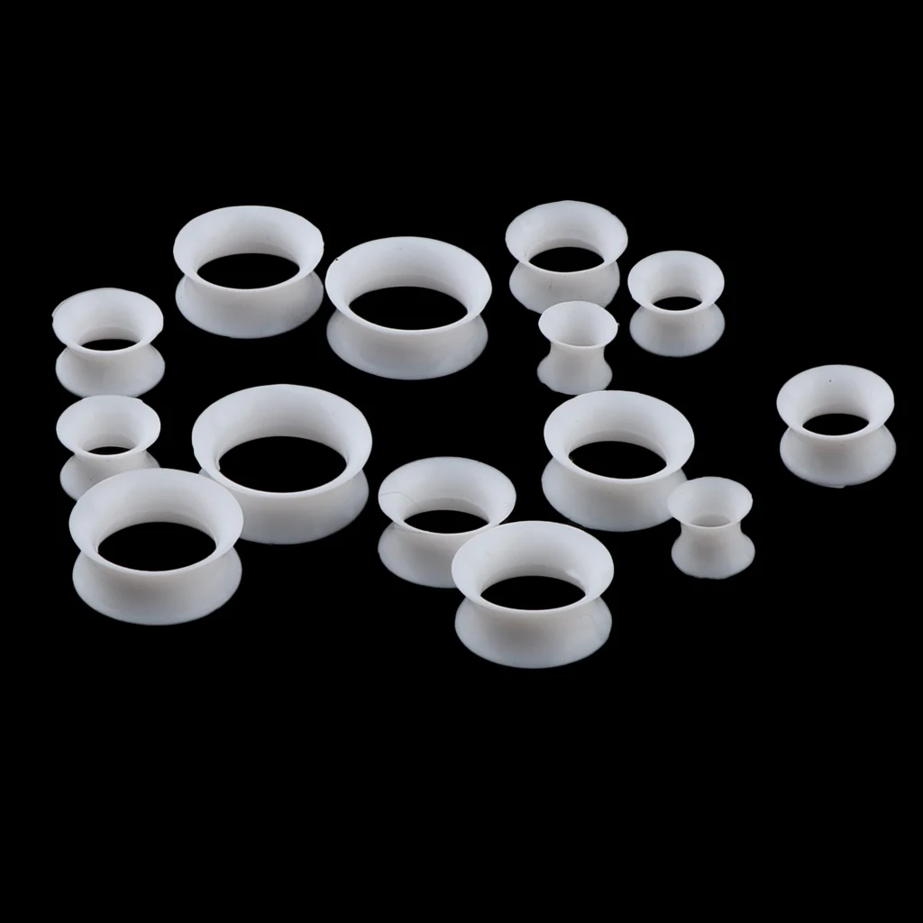 Ear Tunnel Plugs Piercing Expander Stretching Kit Set Earring Body Jewelry Earlet 14pcs piercing jewelry,body piercing earrings,ear piercing jewelry,body piercing jewelry,body jewelry