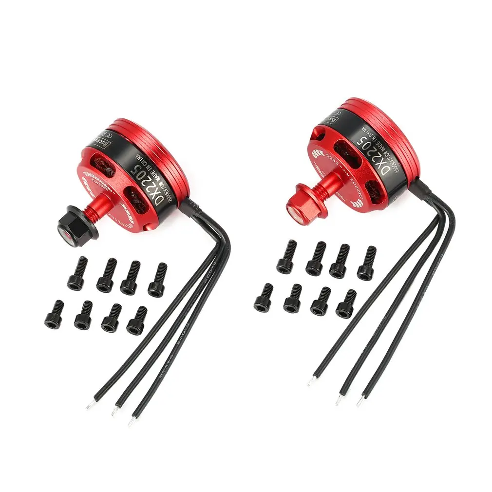 2 шт./4 шт. DX2205 2205 2600KV 4S CW/CCW бесщеточный двигатель для QAV250 Wizard X220 280 RC FPV Дрон самолет