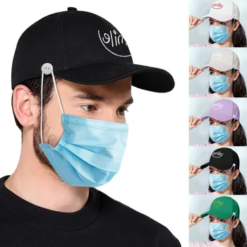 

Ear Relief Accessories Unisex Men Women Baseball Cap Summer Outdoors Visor Adjustable Buckle Hat Mascherina Hiking Scarves
