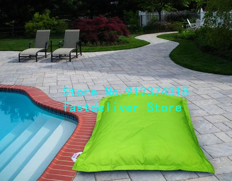 Outdoor and Indoor Water Resistant Floating Pool Sofa Bean Bag Couch,waterproof beanbag chair cover only