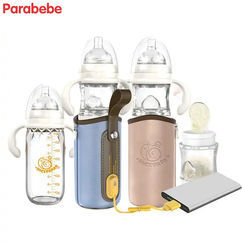 Parabebe Biberon 3 En 1 A Temperature Constante Pour Bebe Thermos Chauffant Usb Pour Eau Et Lait Nouveaute 21 Aliexpress