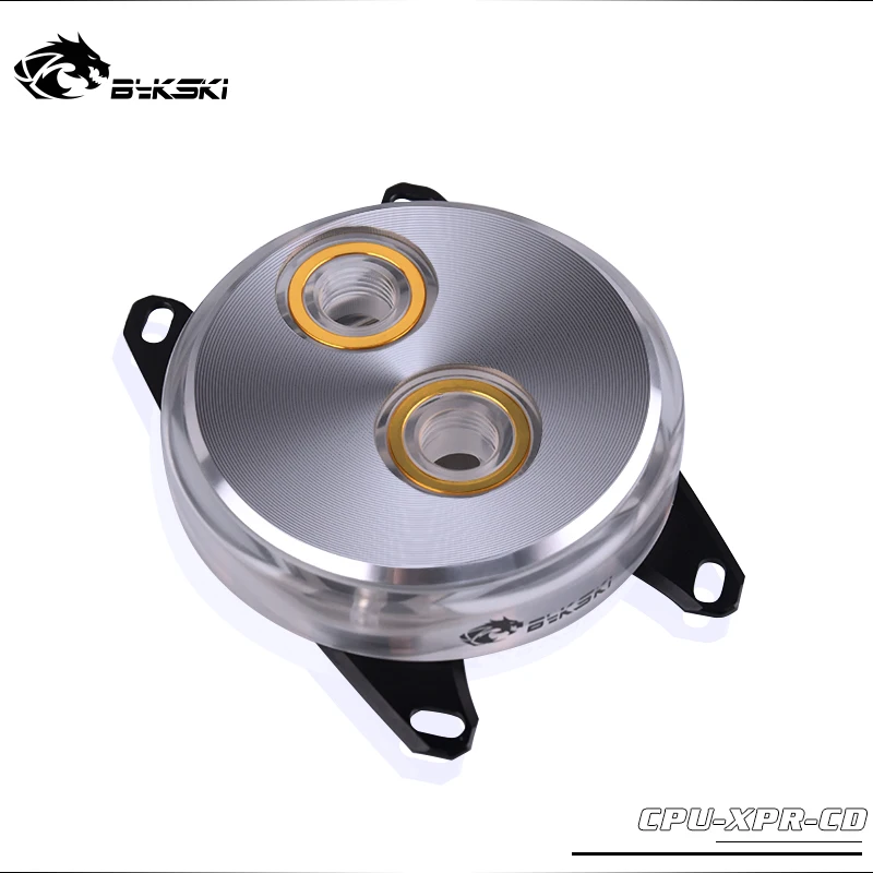 Водяной блок для процессора Bykski AMD Ryzen3/5/7/ThreadRippe CD Grain 12 в RGB или 5 В RBW CPU XPR
