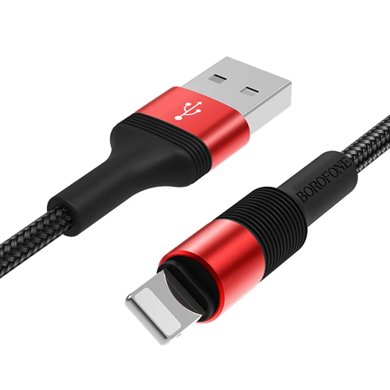 USB-кабель HOCO для iPhone 11X8 7 6 5 6s plus кабель быстрой зарядки и передачи данных Apple ios 12 11 13