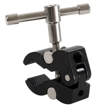 

Aluminum Alloy Large Photo Studio Accessories Magic Friction Arm Super Crab Clamp Articulating Pliers Clip ACEHE