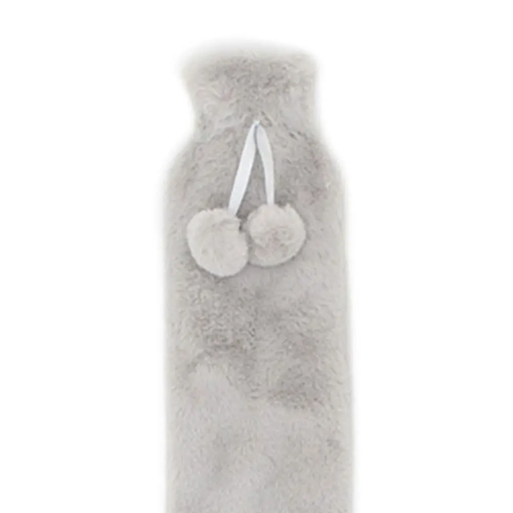 Теплая зимняя домашняя герметичная u-образная многоразовая симпатичная ручная удлиненная с чехлом подарок для сна грелка мягкая ножка