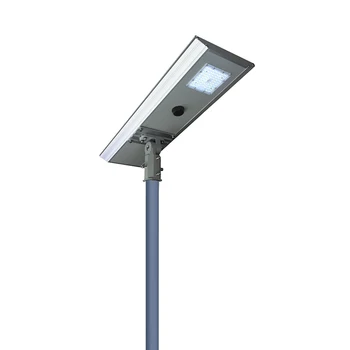 

Factory direct 6 meters post solar led street light all in one design