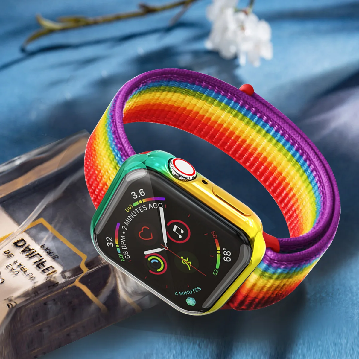 Защитный чехол для Apple Watch Series 1 2 3 38 мм 42 мм чехол с гальваническим покрытием оболочка для iWatch 5 4 40 мм 44 мм экранная Пленка чехол
