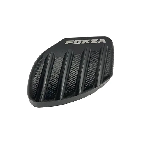 Для HONDA Forza 300 Forza 125 250 Forza300 аксессуары для мотоциклов боковая откидная подножка подставка удлинитель тормозные колодки - Цвет: 1PCS Black Side Pads