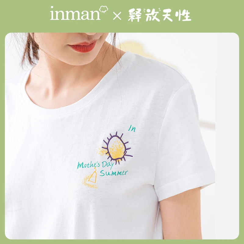 INMAN RELEASE OF NATURE Series Новое поступление летней коллекции 2020 Детская футболка с