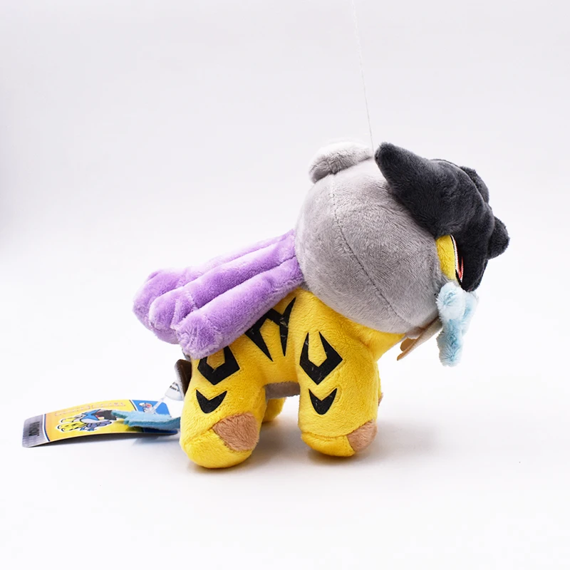 Takara Tomy Pokemon плюшевая кукла Raikou мягкая игрушка для детей рождественские мягкие Подарочные игрушки
