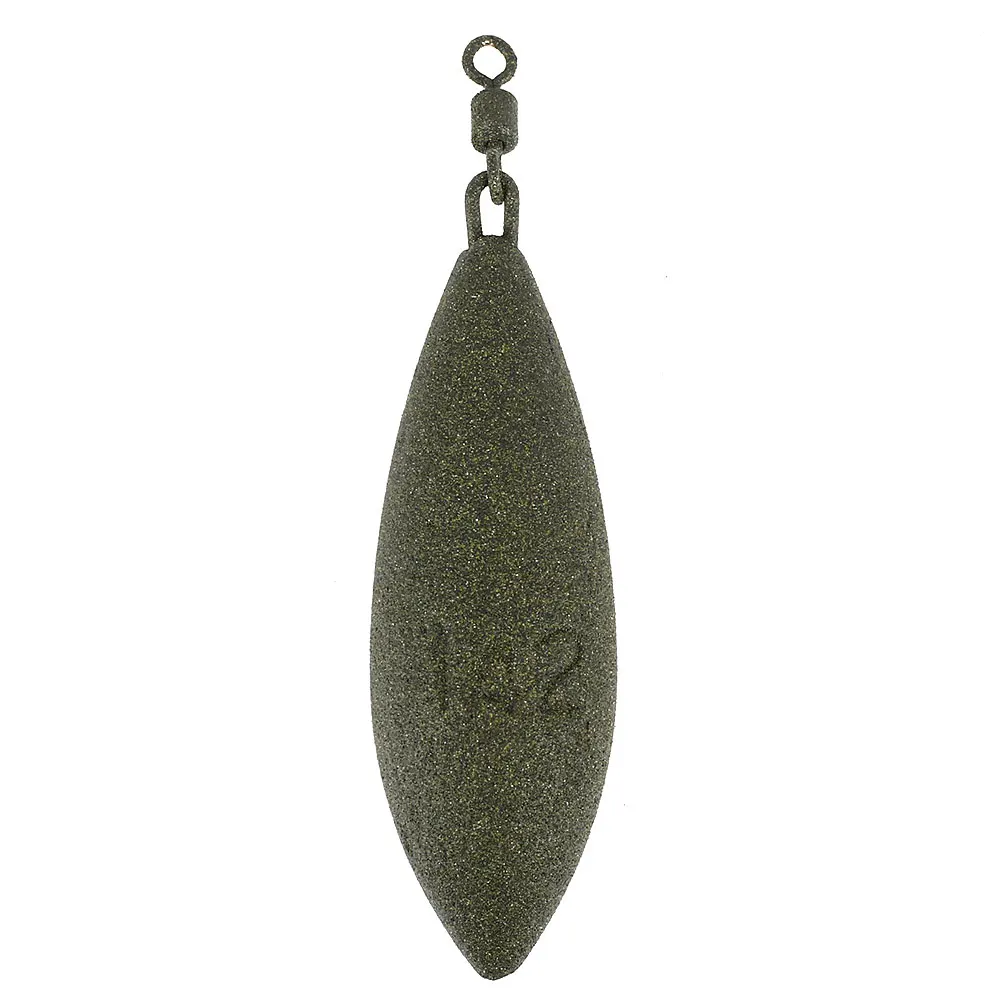 green 142g Fishing Lead Sinker Fishing Scale Lead Olive Type Casting Rod Biomimetic Bait Plumb Bob Small Component Portable - Color: green 142g