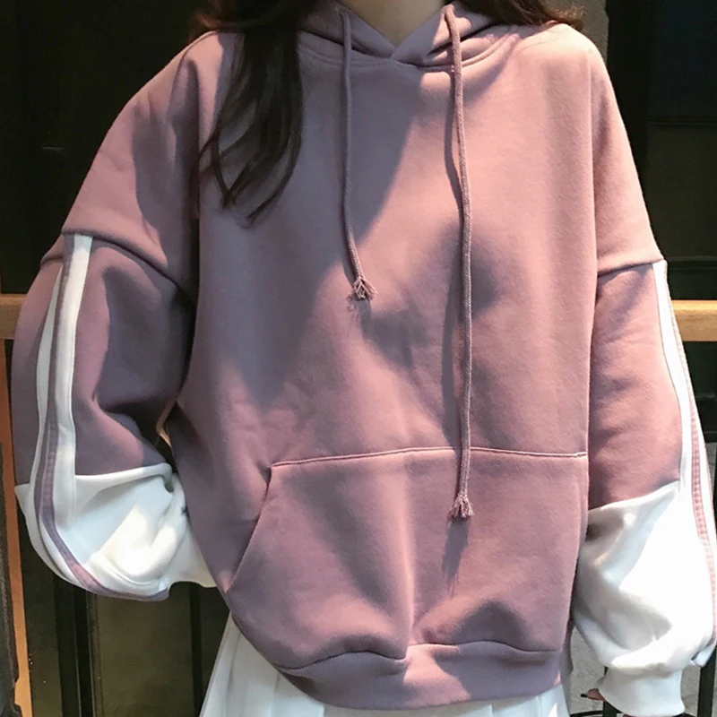 Толстовка Harajuku, пуловер, куртка, толстая, свободная, женские толстовки, толстовка, женская повседневная одежда, уличная одежда, спортивный костюм, Джерси Маркус