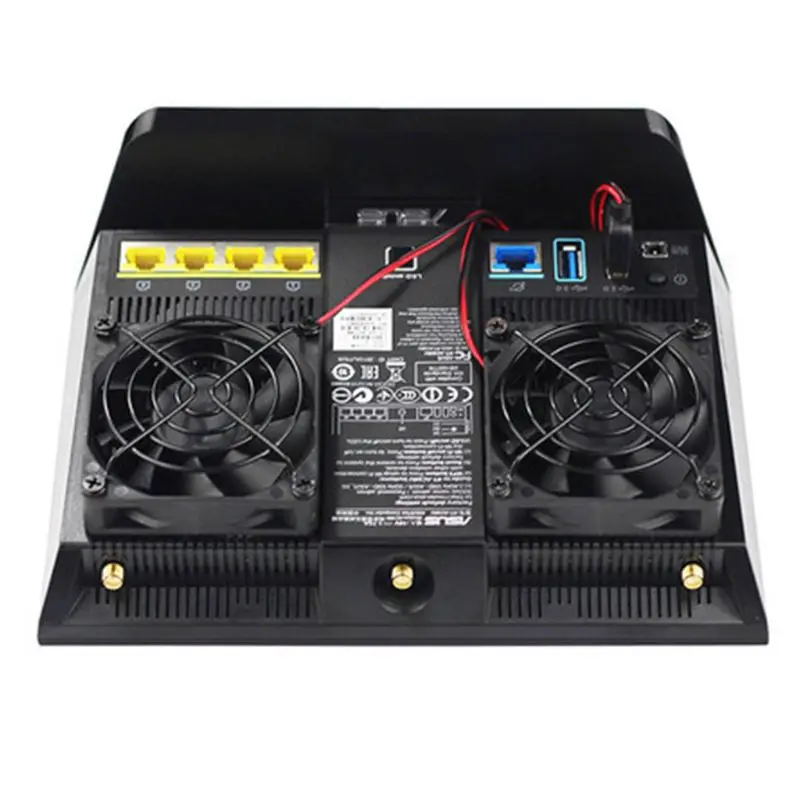 1 세트 냉각 팬 USB 팬 쿨러 A-SUS/AC86U/AC87U/R8000 라우터 H8WA 용 RT-AC68U