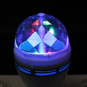 

3W RGB Lamp LED Bulb Light Stage Bulb Disco DJ Party Dance Lighting Rotating Disco Light Stage Led Stage Lamp