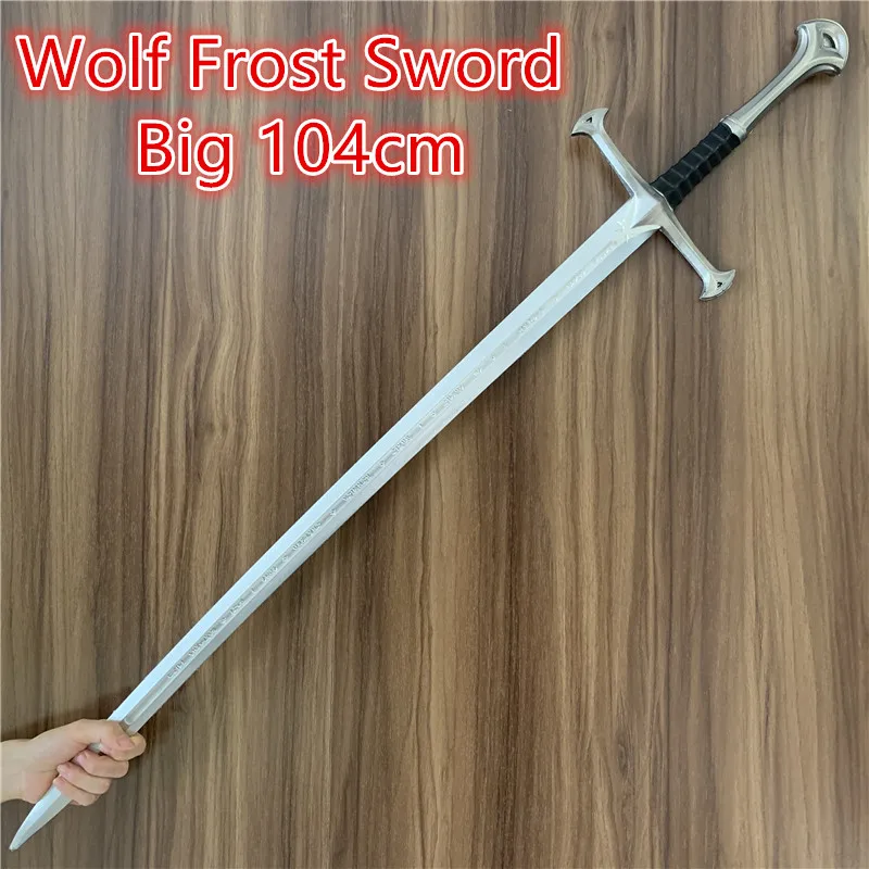 Cold Ice Sword 1:1 Movie Cosplay Sword Prop Role Play Gift Safety PU Winter Weapons Kid Adult Decoration Model 104cm cosplay sword cosplay prop laser sword cosplay toy retractable sword toy