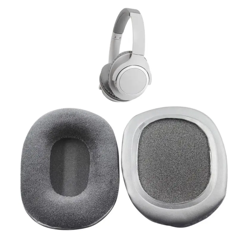 

1Pair Soft Velvet Ear Pads Cushion Earpads Replacement for ATH-M40 ATH-M50 M50X M30 M40 M35 SX1 M50 M50S Headphones Headset 634A