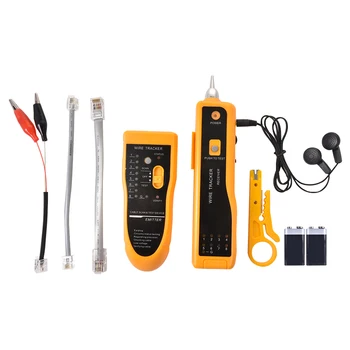 

Multifunctional Network Cable Tester RJ45 RJ11 Wire Remote Tool with Bag Probe Audio Tone Finder Home Repair Kit