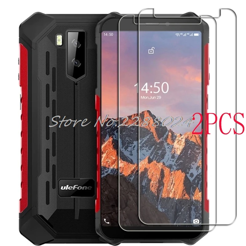 Защитное стекло для Ulefone Armor X5 Pro 2 шт. закаленное X5Pro X3 5 дюйма защита экрана