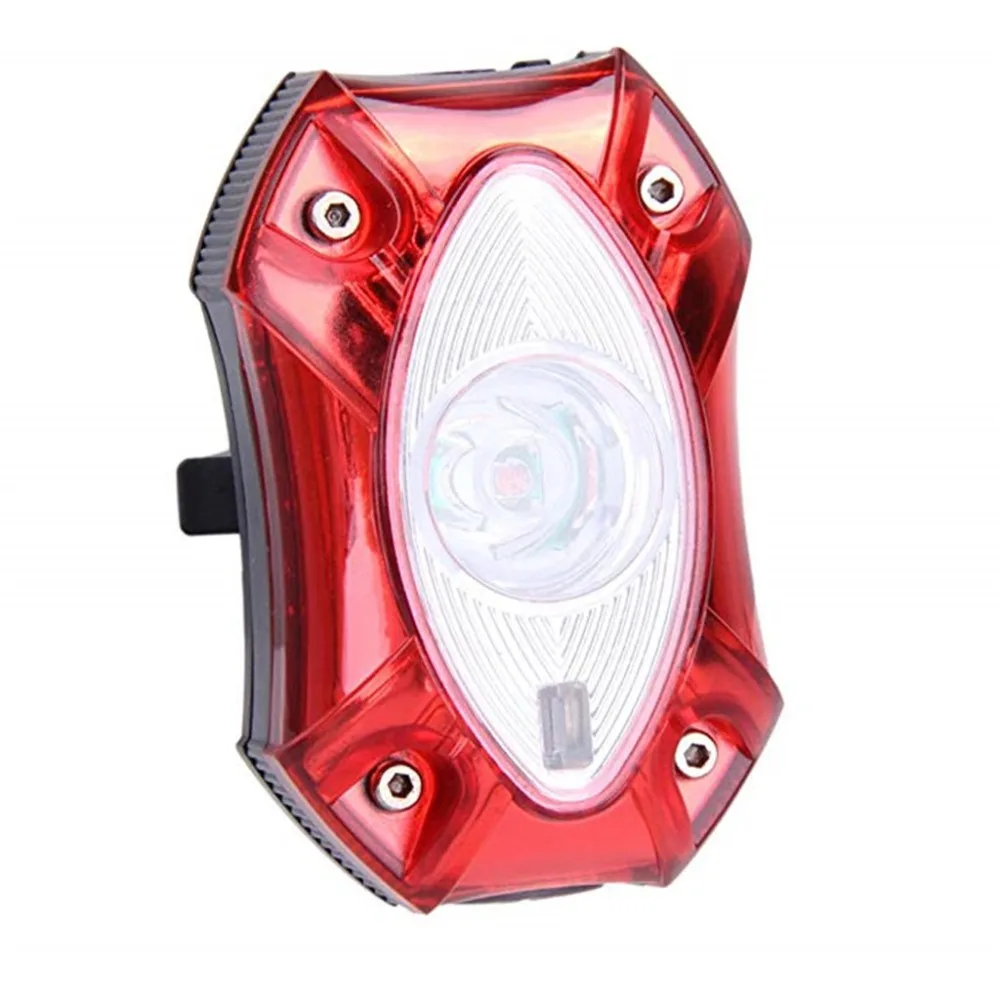 Waterproof bicycle taillight USB rechargeable alarm horn light 3W LED CREE chip bike light rear riding luz bicicleta 35A8 (4)