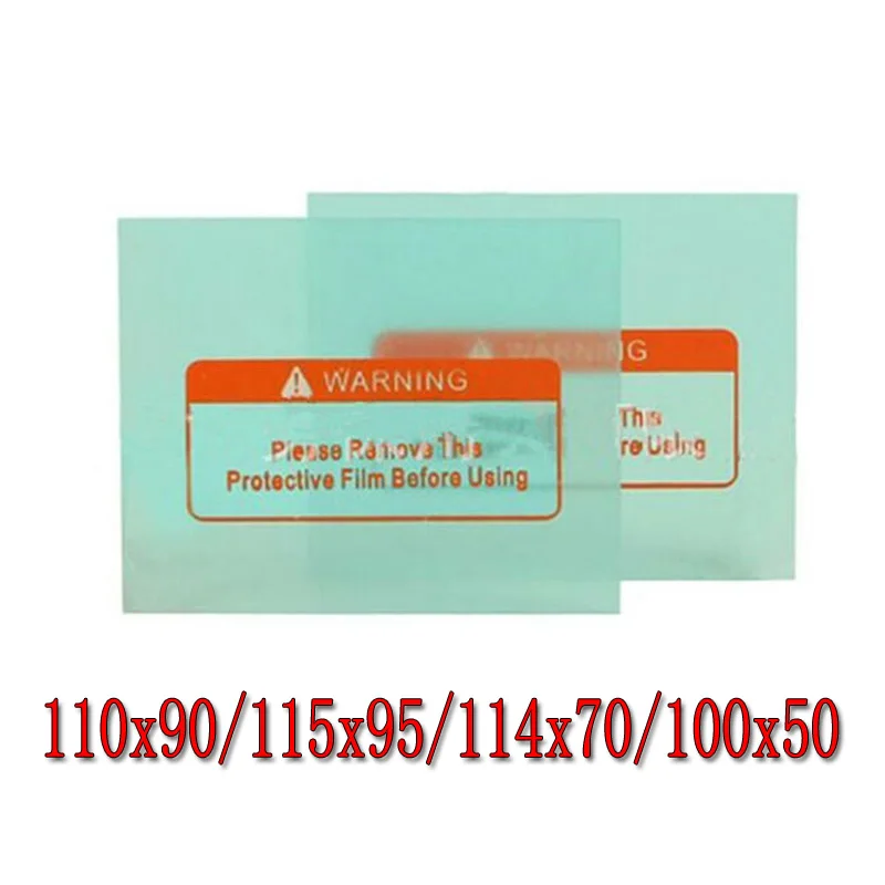 10pcs Transparent Welding Helmet Mask Cover Lens Protection Plate Accessories