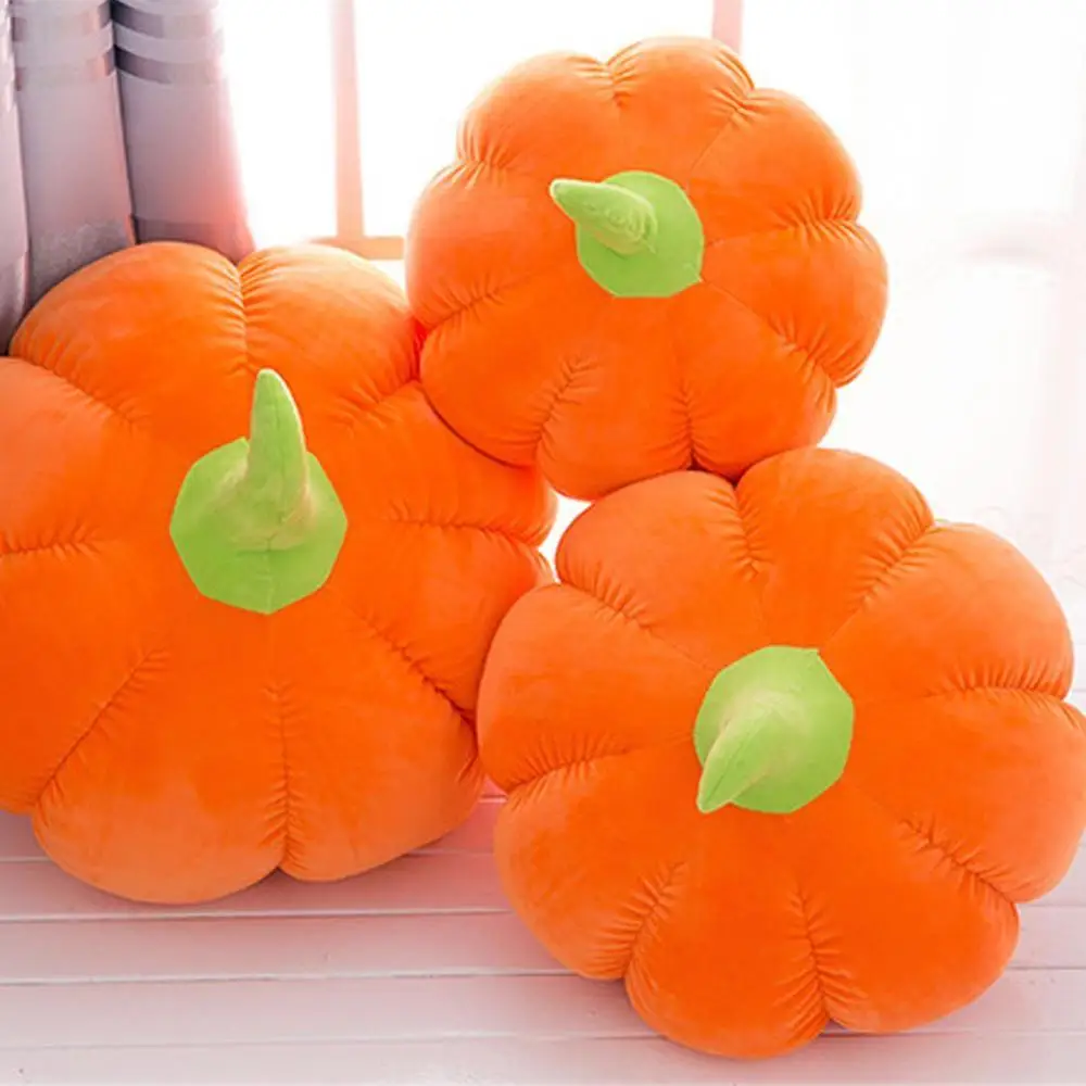 

Pumpkin Plush Stuffed Doll Soft Toy For Children Baby Kids Cushion Sofa Bed Vegetables Pillow Halloween Christmas Gift Home Car