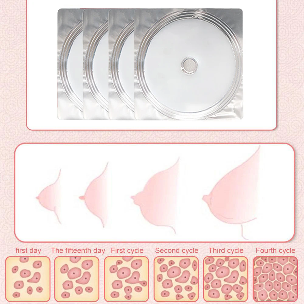 

Wholesale 1/4/10 Pcs Breast Mask Chest Enlarging Collagen Boobs Lift Enlarger Patch Body Shaper Women Bust Firming Lifting Pad