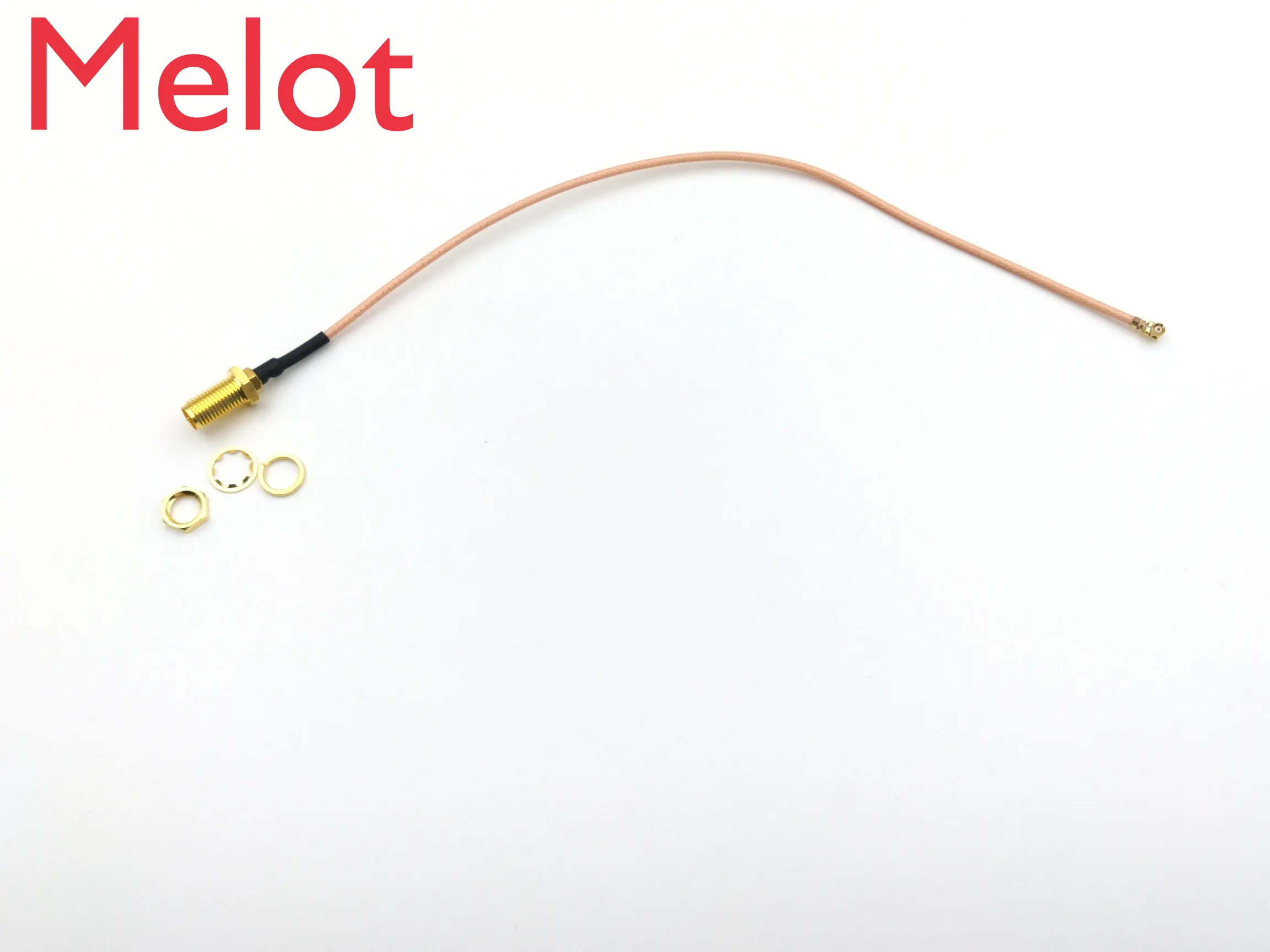 100 шт. IPX U. FL к RP-SMA Jack Мужской переборки IPEX PCI кабель RG178 20 см