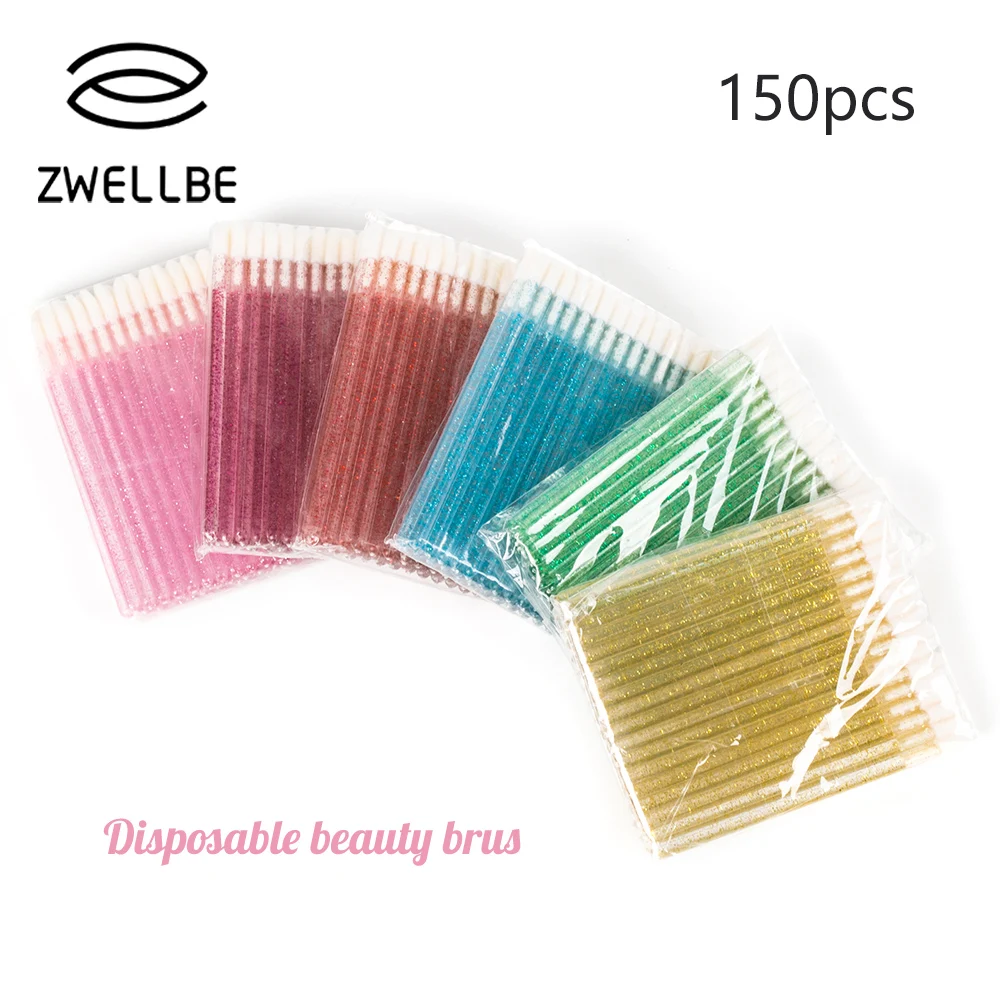 150 шт одноразовая кисть для губ кисти макияжа ручка губная помада палочки с