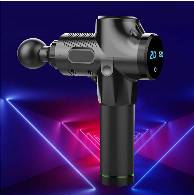 FLYHIGH Massage Gun Cordless Rechargeable Muscle Fascia Deep Tissue Massager Device Body Relaxation Slimming Shaping Pain Relief