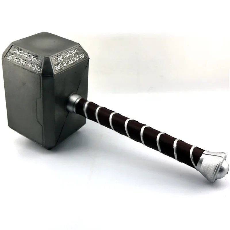 1:1 Тип Мстители эндшпиль Тор молот Капитан Америка Косплей Mjolnir Marvel супергерой оружие PU материал реквизит 44 см