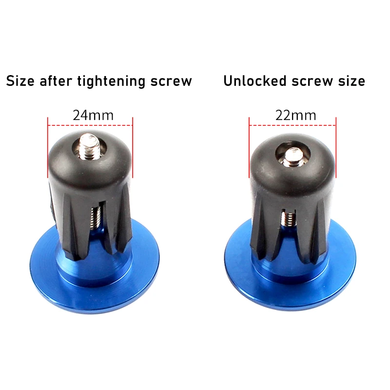MEROCA Bicycle Handlebar Plugs Grips End Cap Cuffs for Handle Cover