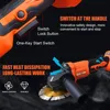 125mm 100mm Brushless Cordless Angle Grinder Variable Speed DIY Power Tools Electric Polishing Grinding Machine For 18V Battery 3