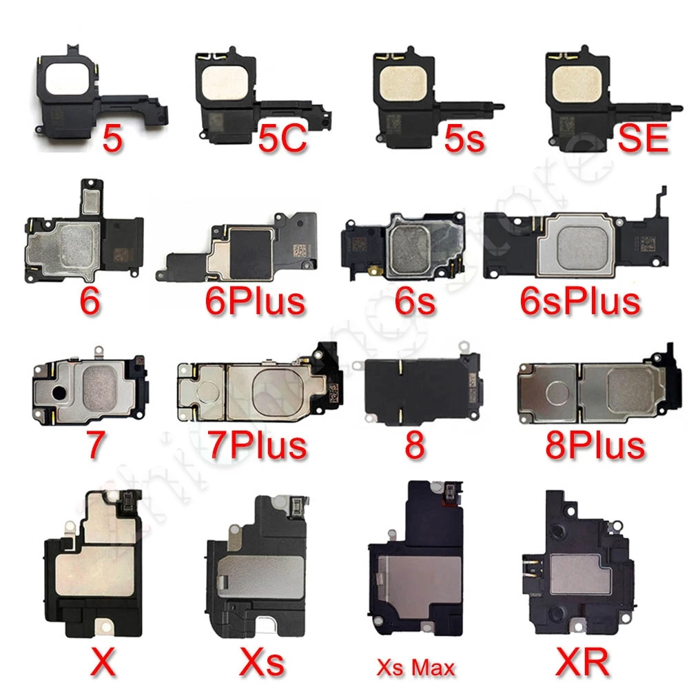 Для iPhone SE 5 5S 5C 6 6s 7 8 Plus X Xs Max Xr Громкий Динамик Звуковой звуковой сигнал звонка