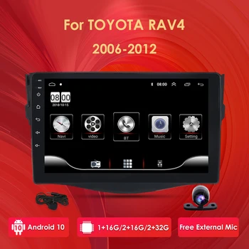 

9'' 2din Android 10 Car NODVD Player for Toyota RAV4 Rav 4 2006-2012 Car Radio GPS Navigation Wifi Player Multimedia HeadUnit PC