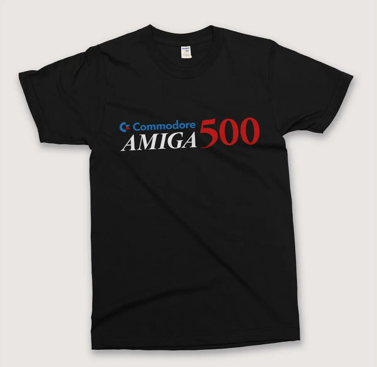 

COMMODORE AMIGA 500 COMPUTER T-SHIRT Retro 80s Video Games, C64 / ZX Spectrum PC