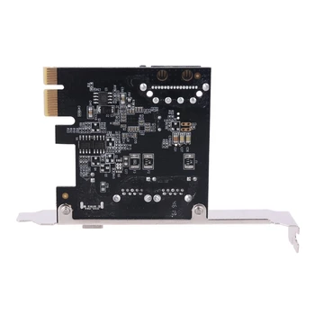 

PCIE PCI Express to USB 3.1 Type-C 2 Port USB 3.0 Type-A Riser Expansion Card Y51A