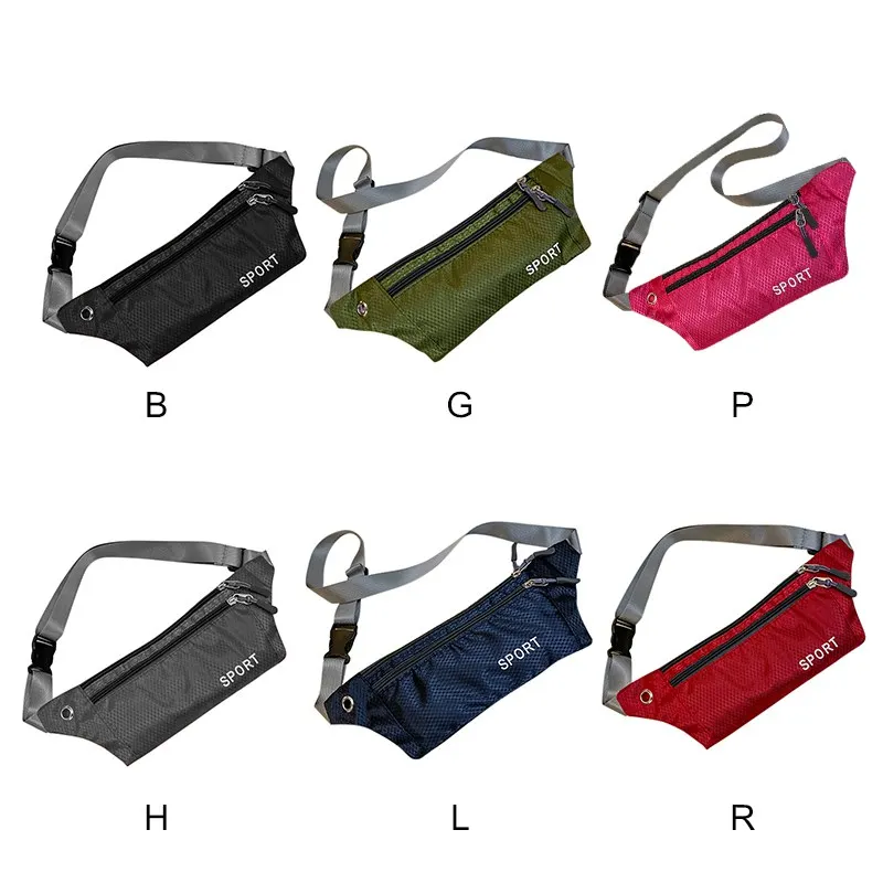 6 Цветов Открытый Бег талии спортивная сумка альпинистский бегун Карманный поясной пакет для мобильного телефона