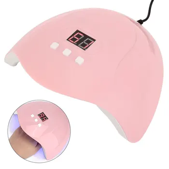 

UV LED Lamp For Nails 54W Nail Gel Curing Light USB Infrared Sensor LCD Digital Display Nail Polish Dryer Nail Lamps