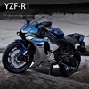 1/12 Alloy Yamaha YZF-R1 Die Cast Motorcycle Model Toy Vehicle Collection Autobike Shork-Absorber Off Road Autocycle Toys Car 1