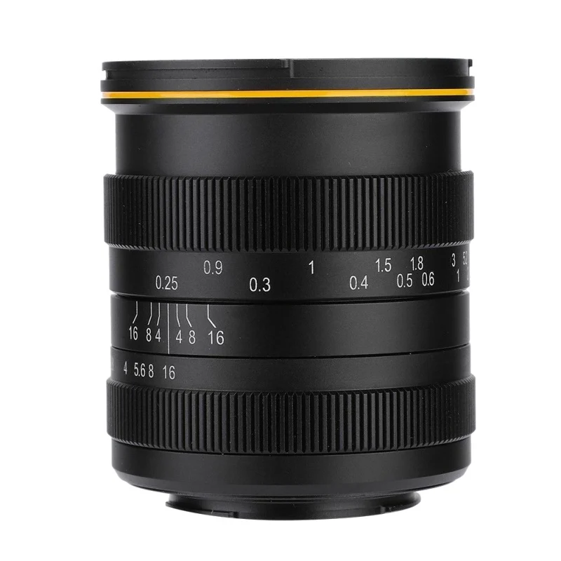 Профессиональный Kamlan 28 мм F1.4 широкоугольный aps c Ручная настройка апертуры