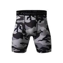 3D Camo Compression Shorts Men Short Pants MMA High Elastic Skinny Leggings Bodybuilding Tights Men Fitness Sweat shorts