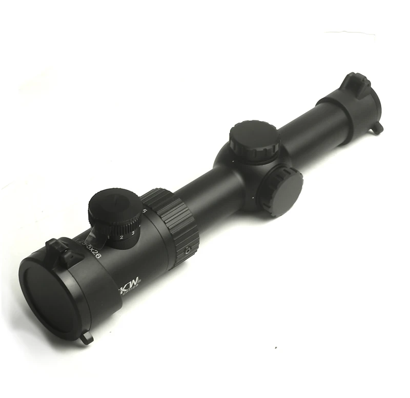 SKWoptics 1.25-5x26 XMOA-G Tactical riflescopes Hunting AK AR M4 Kalashnikov sight compact rifle scope MOA reticle 30 scope ring