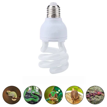 

Reptile UVB 5.0 10.0 Lamp Bulb For Turtle Lizard Snake Heat Calcium Lamp Bulb Energy Saving Light Reptile Succulent E27