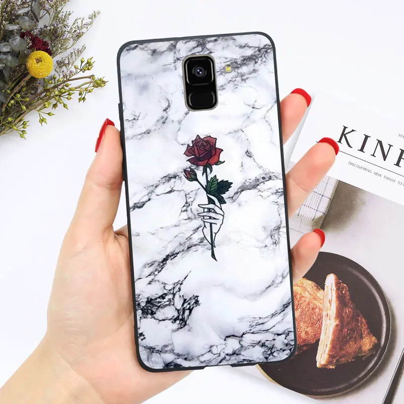 Для samsung Galaxy A5 A6 A7 A8 плюс для задней панели телефона для samsung A6 A8 плюс чехол бампер - Цвет: X30